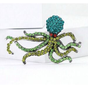 Octopus Brooch